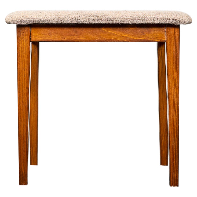 Danish Mid-Century Pine Footstool