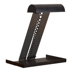 Perforated Metal Table Lamp, France 20th Century