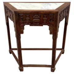 19th Century Ming Style Hard Wood Chinese Console Table