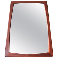 Vintage Mid-Century Rectangular Mirror, Model Báltico, by José Espinho for Olaio, 1960's