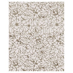 Mehraban Modern Design Bamboo Silk Rug Jardin