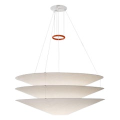 'Floatation' Japanese Paper Suspension Lamp for Ingo Maurer