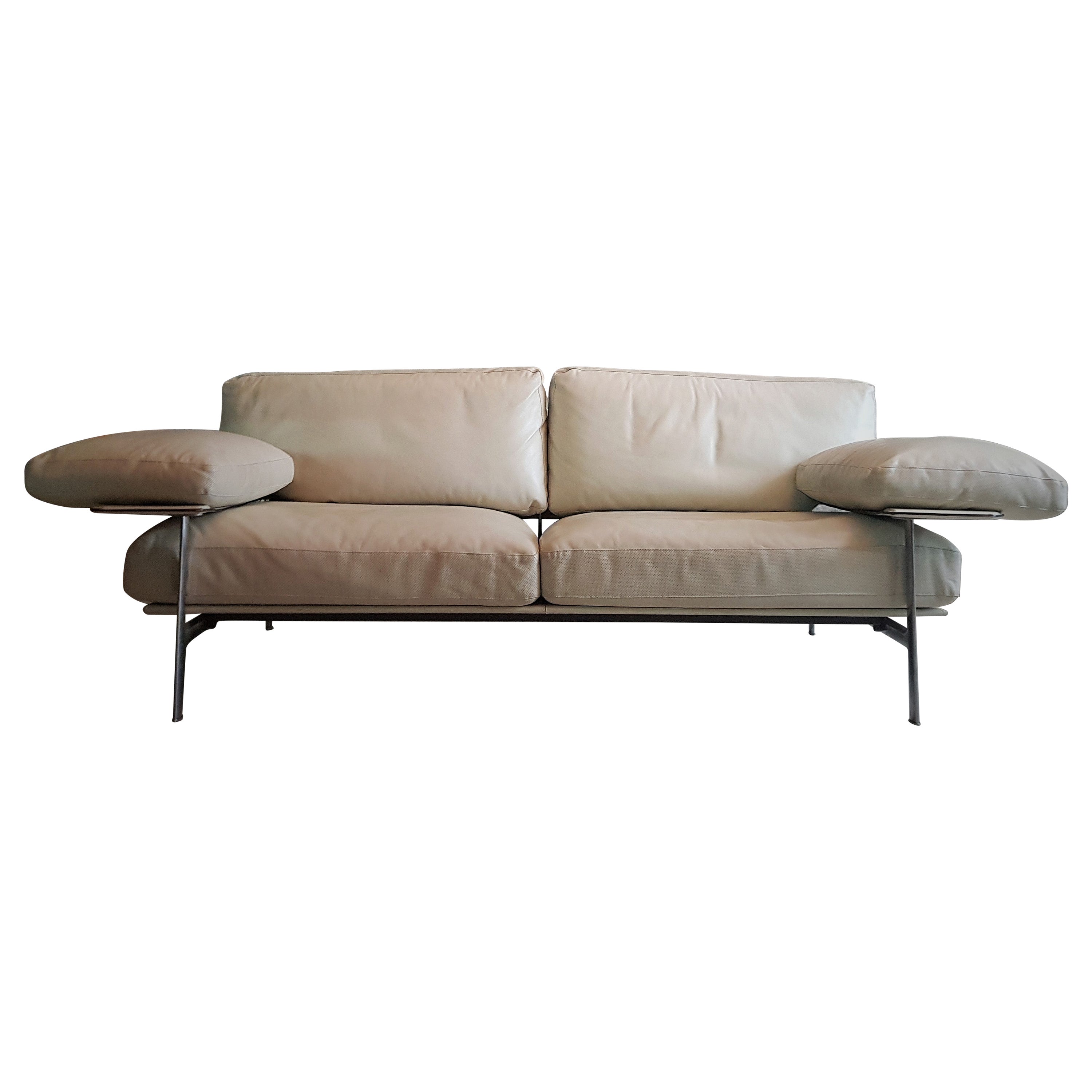 Mid-Century Post-Modern Sofa Antonio Citterio Paolo Nava, B&B Italia, 1980