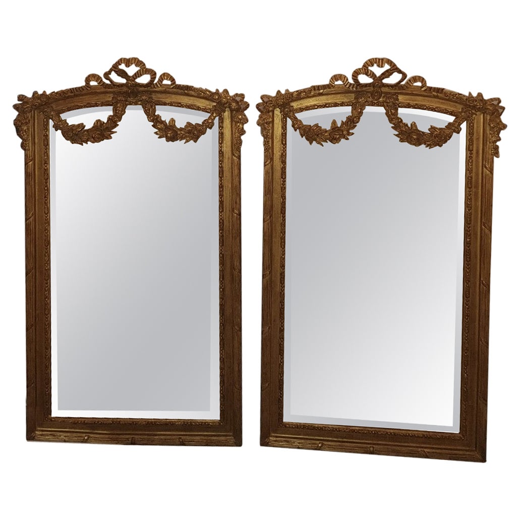 19th century Italian Giltwood Mirrors