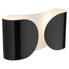 Flos Foglio - Aplique de pared en negro by Tobia Scarpa