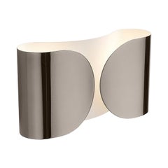 Flos Foglio - Wall Sconce in Black Nickel by Tobia Scarpa