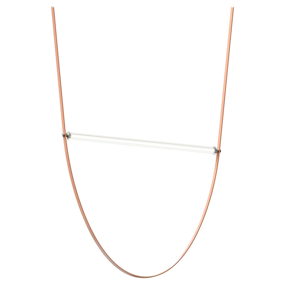 Flos Wireline-Pendelleuchte in Rosa von Formafantasma im Angebot