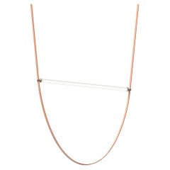 Flos Wireline-Pendelleuchte in Rosa von Formafantasma