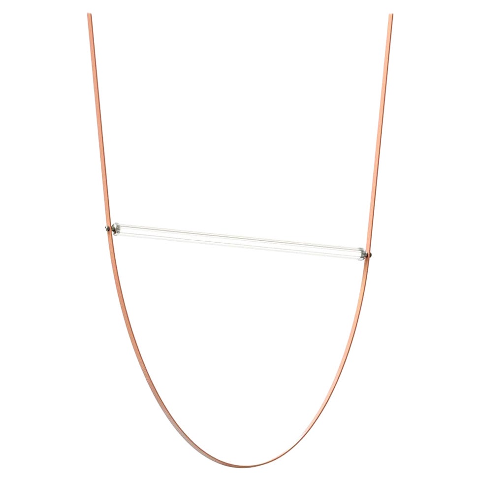 Lampada a sospensione Flos Wireline in rosa di Formafantasma in vendita