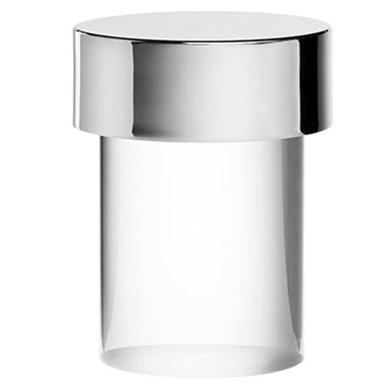 Flos Last Order Rechargeable Indoor/Outdoor Table Lamp in Steel with Clear Base