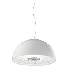 Lámpara colgante regulable Flos Small Skygarden en blanco de Marcel Wanders