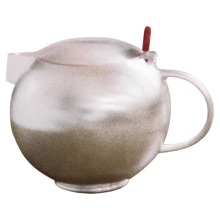 Contemporary Tea Pot Jasper Stone Silver Plated Colour Natural Stone ...