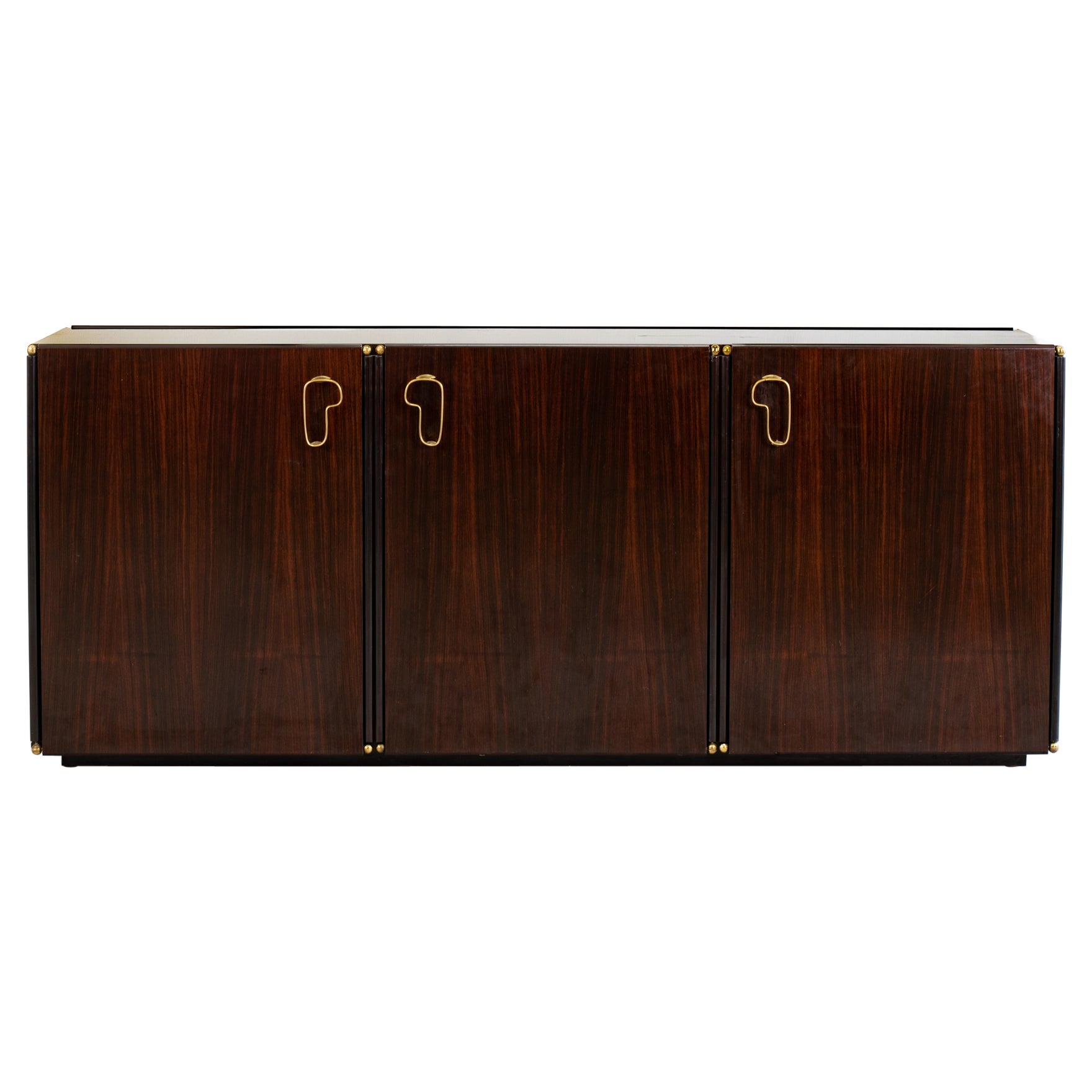 Midcentury Rosewood Sideboard, Italian Manufacture, 1950s For Sale