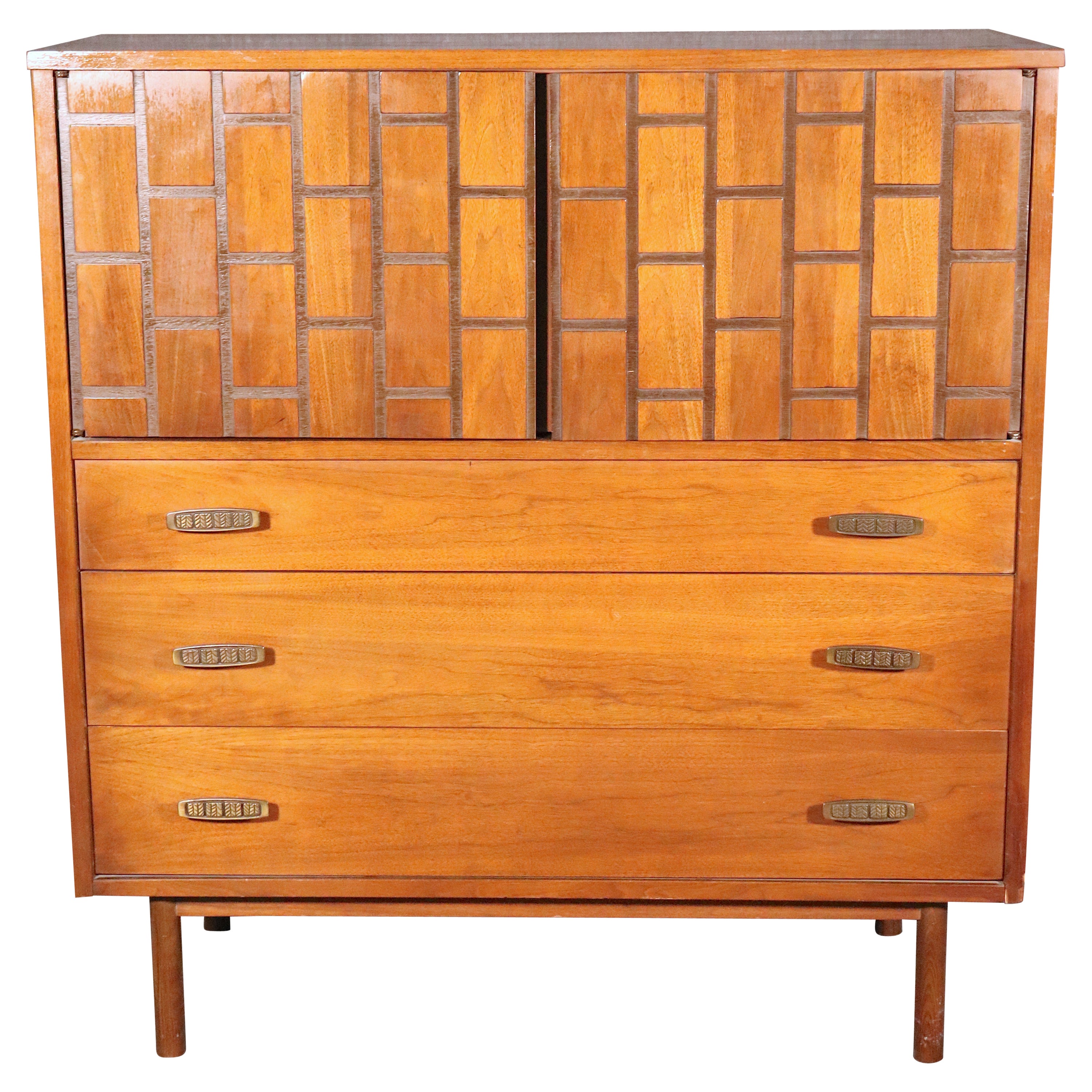 Pierre Debs Designed Dresser by Bassett For Sale