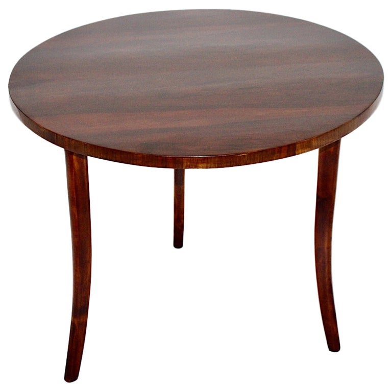 Josef Frank Art Deco Vintage Walnut Coffee Table Side Table Haus and