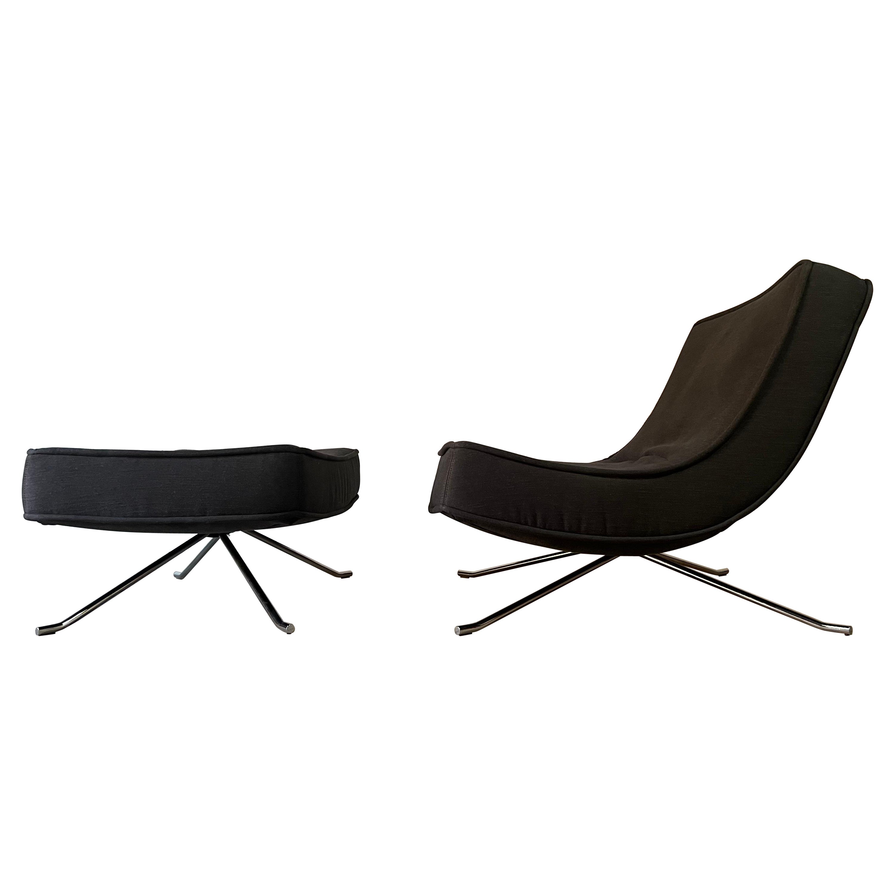 Ligne Roset ‘Pop’ Easy Lounge Chair and Ottoman by Christian Werner