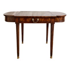 English Regency Style Writing Table by Theodore Alexander