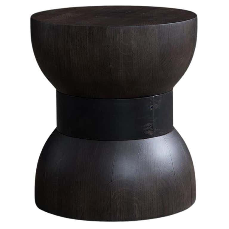 Chunky Stool and Side Table For Sale at 1stDibs