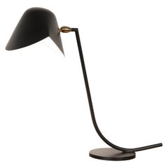 Serge Mouille 'Antony' Table Lamp in Black