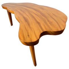 Used Mid-Century Biomorphic Monkey Pod Table