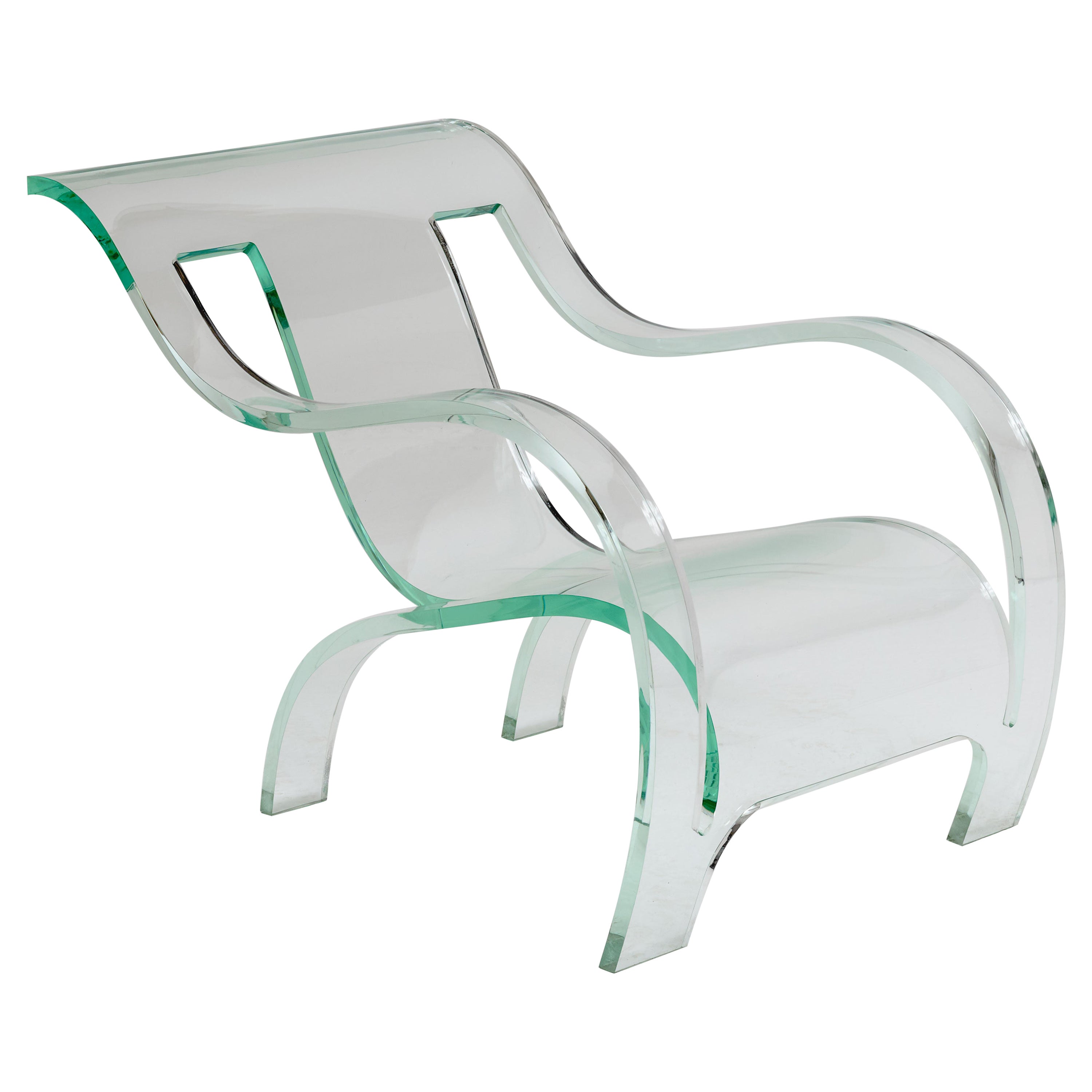 Gerald Summers Lucite Chair For Sale