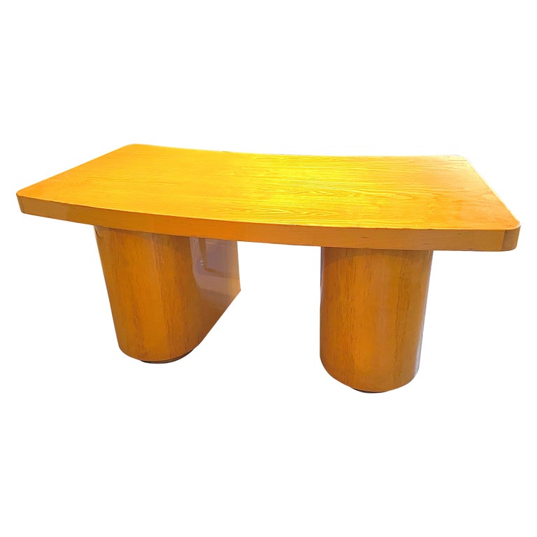 Art Deco Boomerang Desk Circa 1940 For Sale at 1stDibs