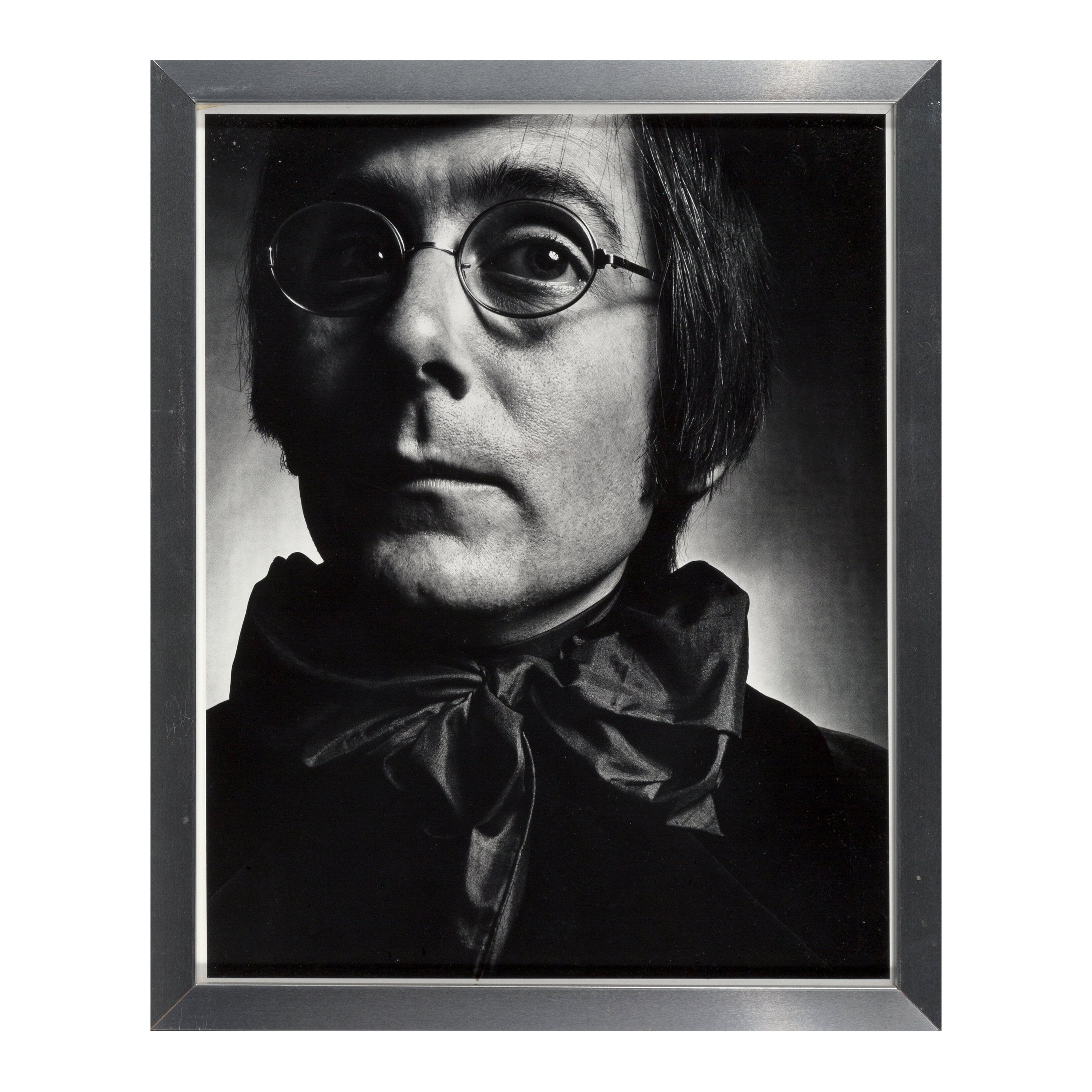 Original David Bailey (British, b. 1938) Portrait Photograph of Roy Strong, 1971 For Sale