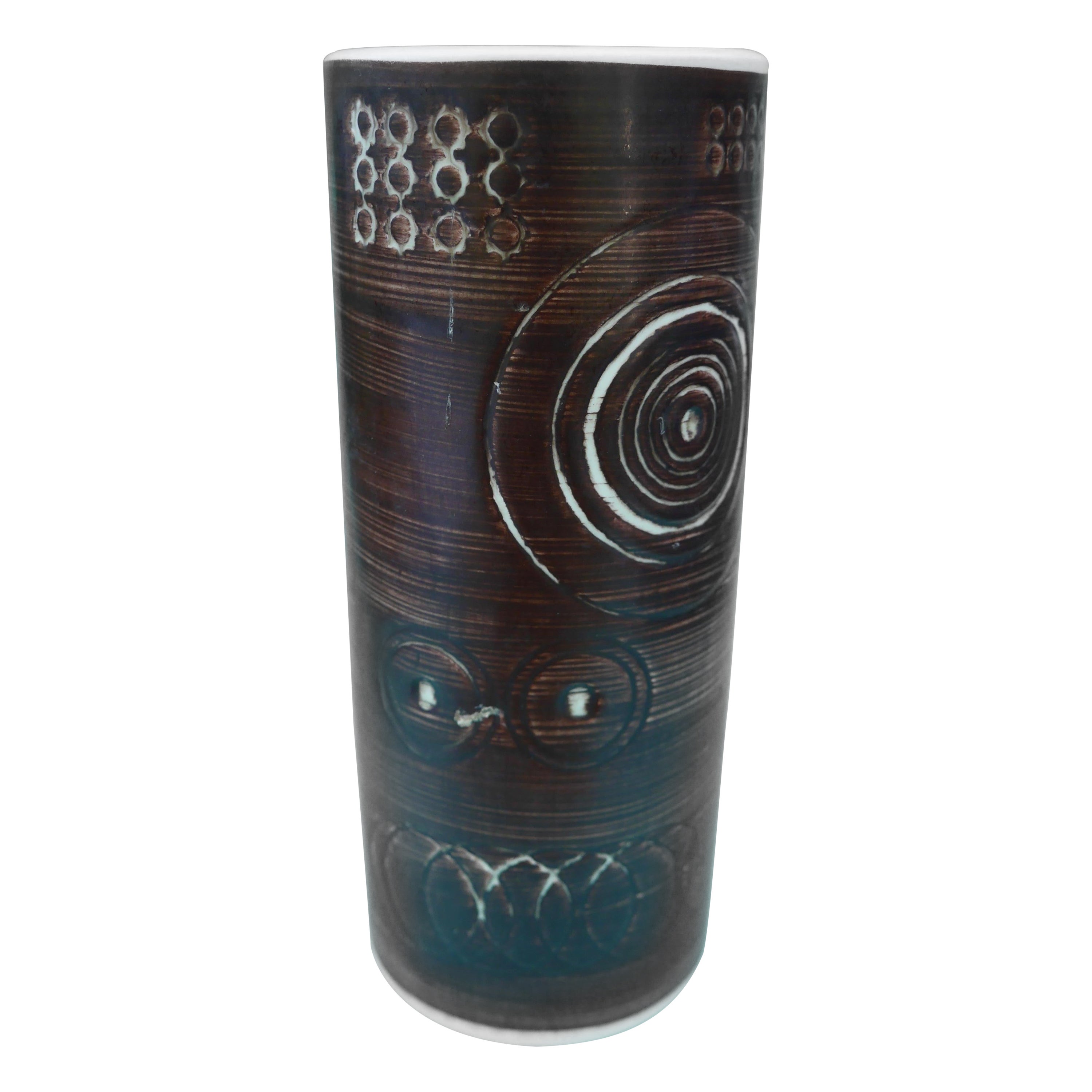 "Vase "Sarek", hergestellt von Olle Alberius für Rörstrand, Schweden