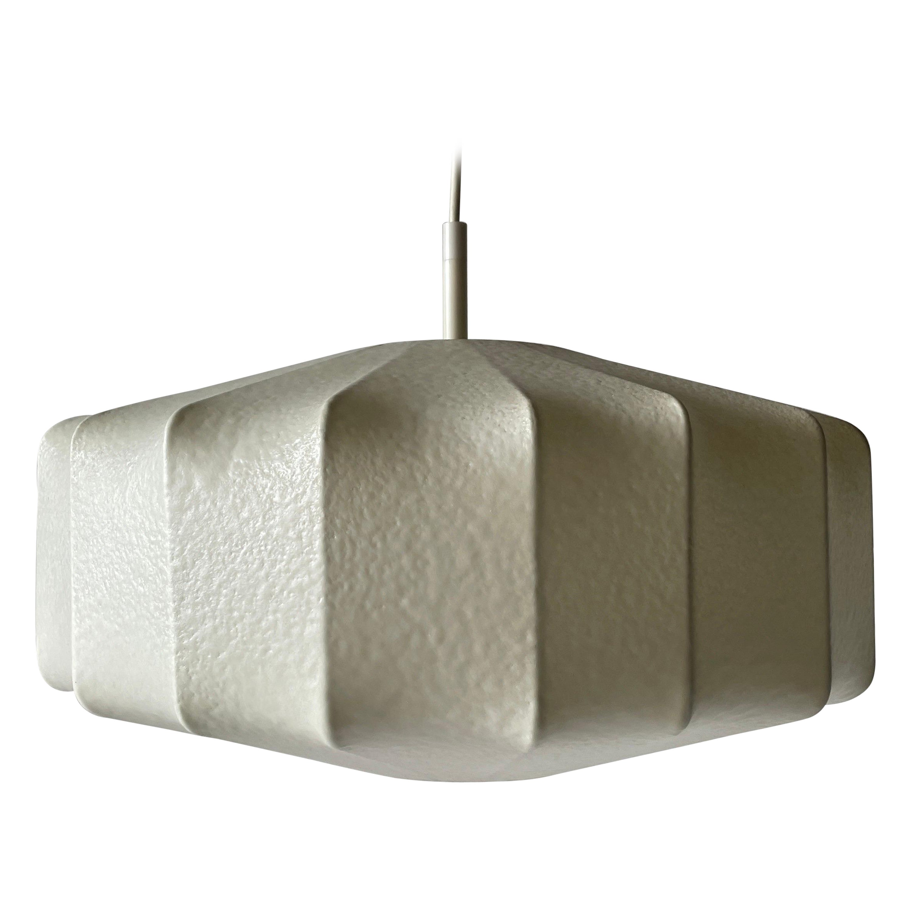 Cocoon Pendant Lamp by Goldkant, 1960s, Germany For Sale
