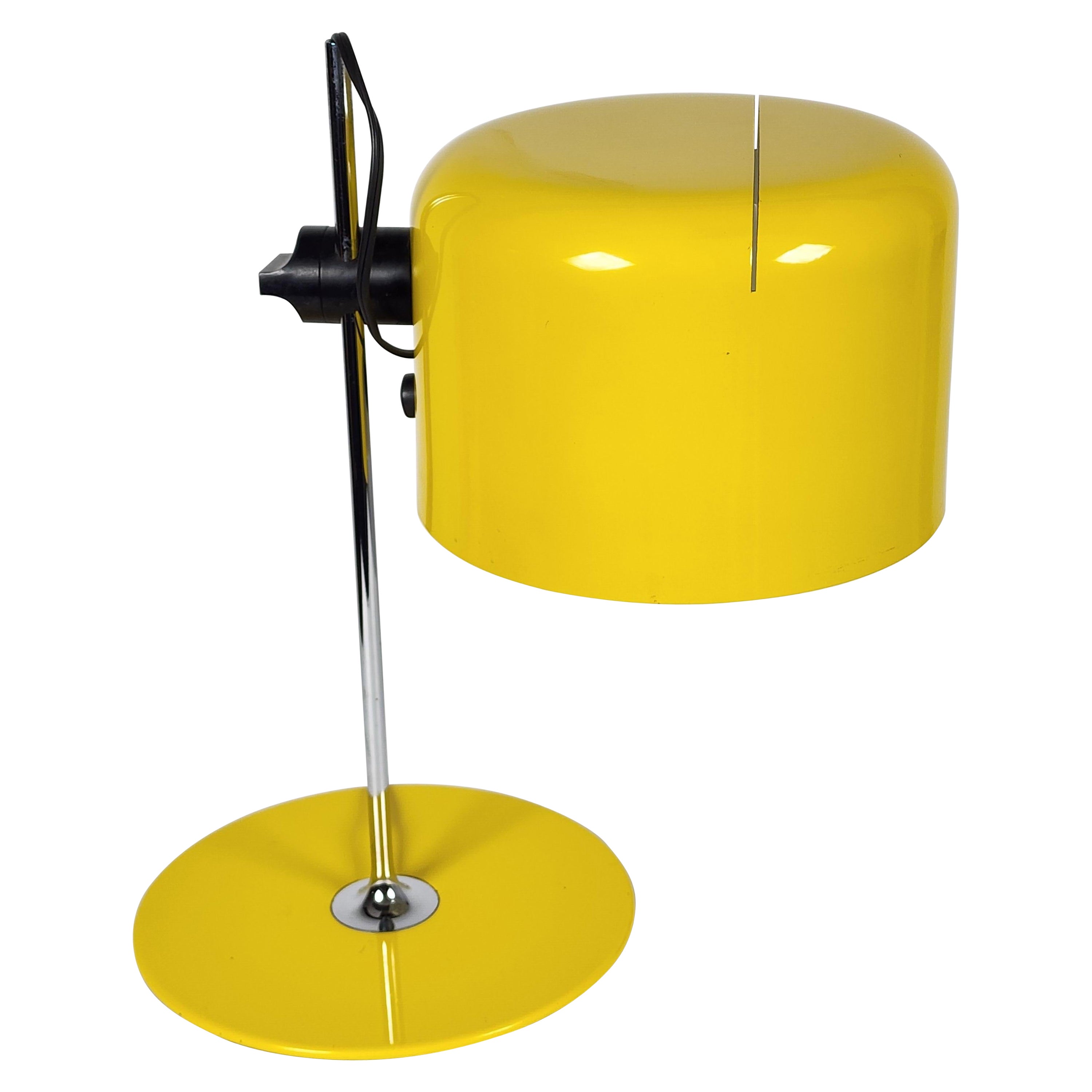 1967 Joe Colombo Early Edition of  '' Coupé '' Table Lamp , Italy
