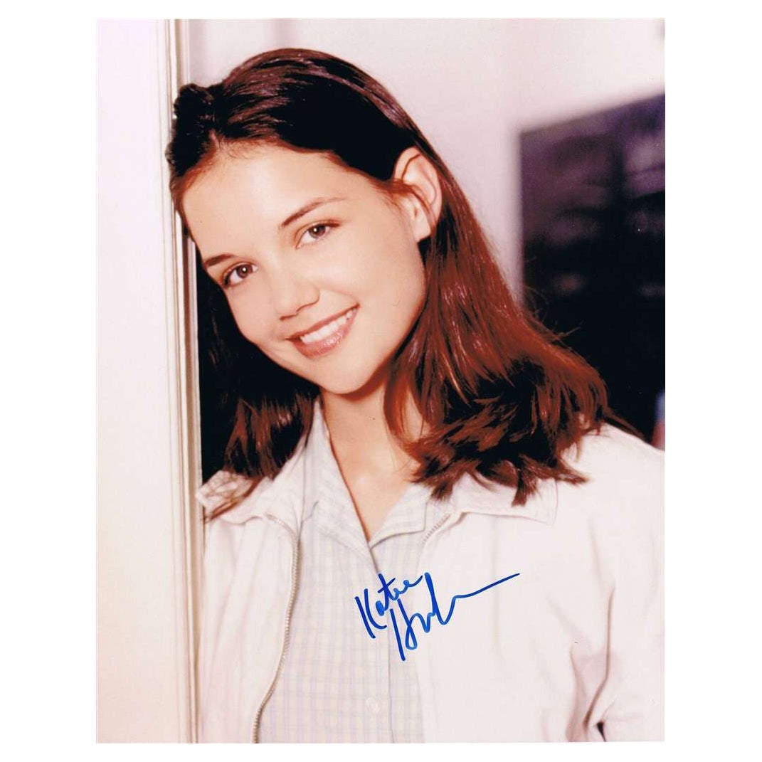 Katie Holmes Signed Photograph For Sale