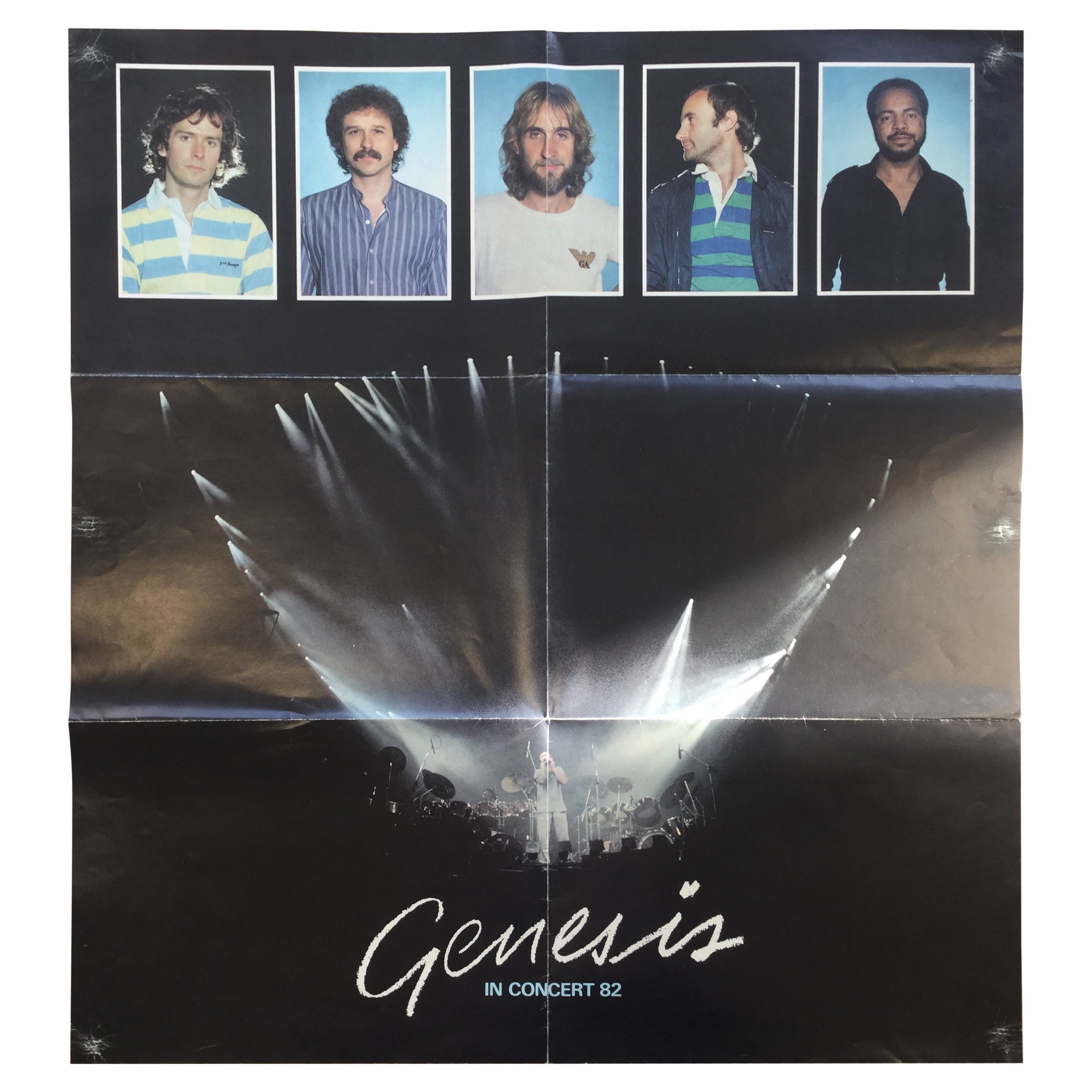 Genesis 1982 Concert Poster