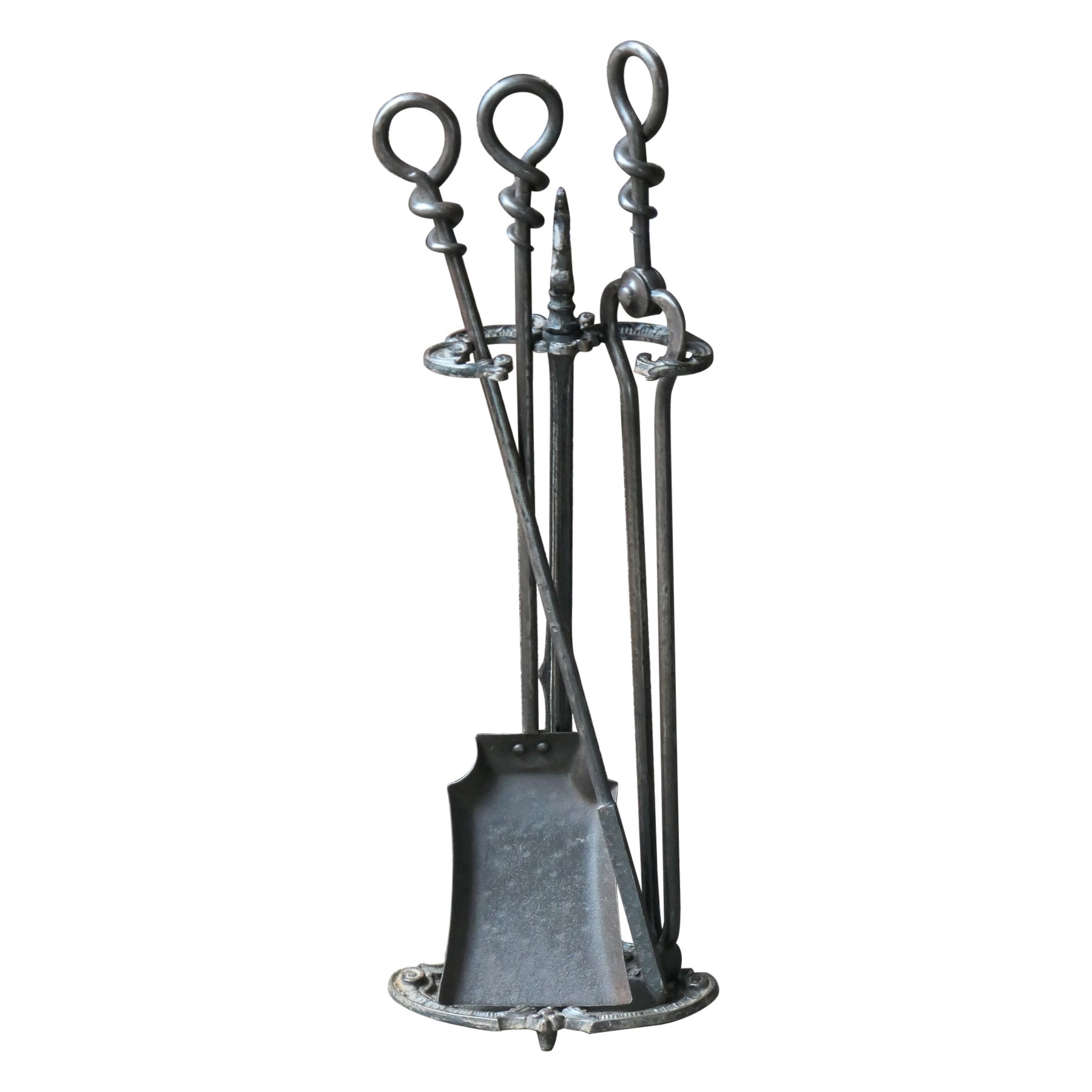 19th C. English Victorian Fireplace Tools For Sale at 1stDibs