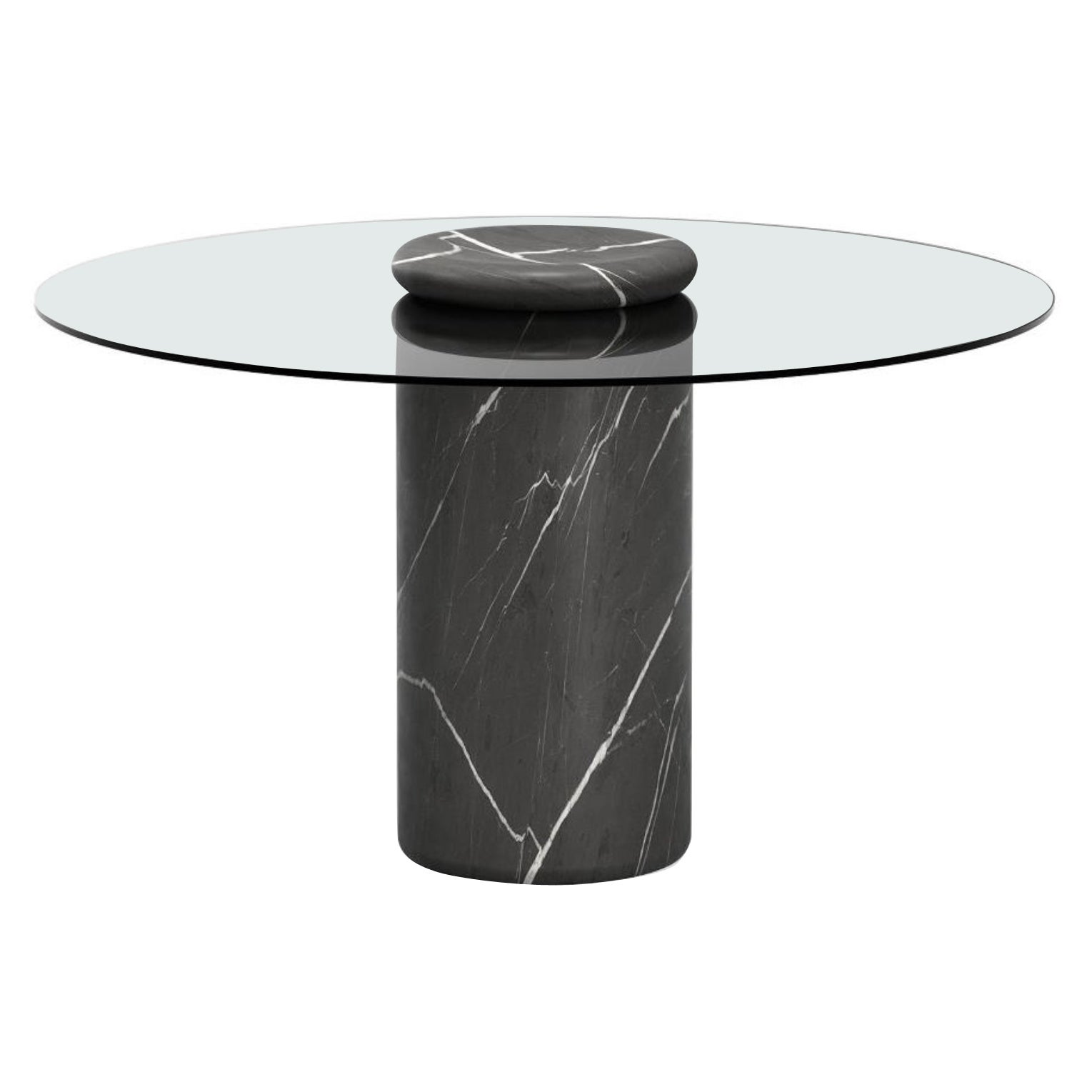 Angelo Mangiarotti 'Castore' Dining Table by Karakter For Sale