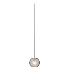 Lámpara colgante Vistosi de cristal ahumado rayado