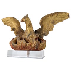 Ancient carving of the Holy Spirit, auction of the 18th century altarpiece