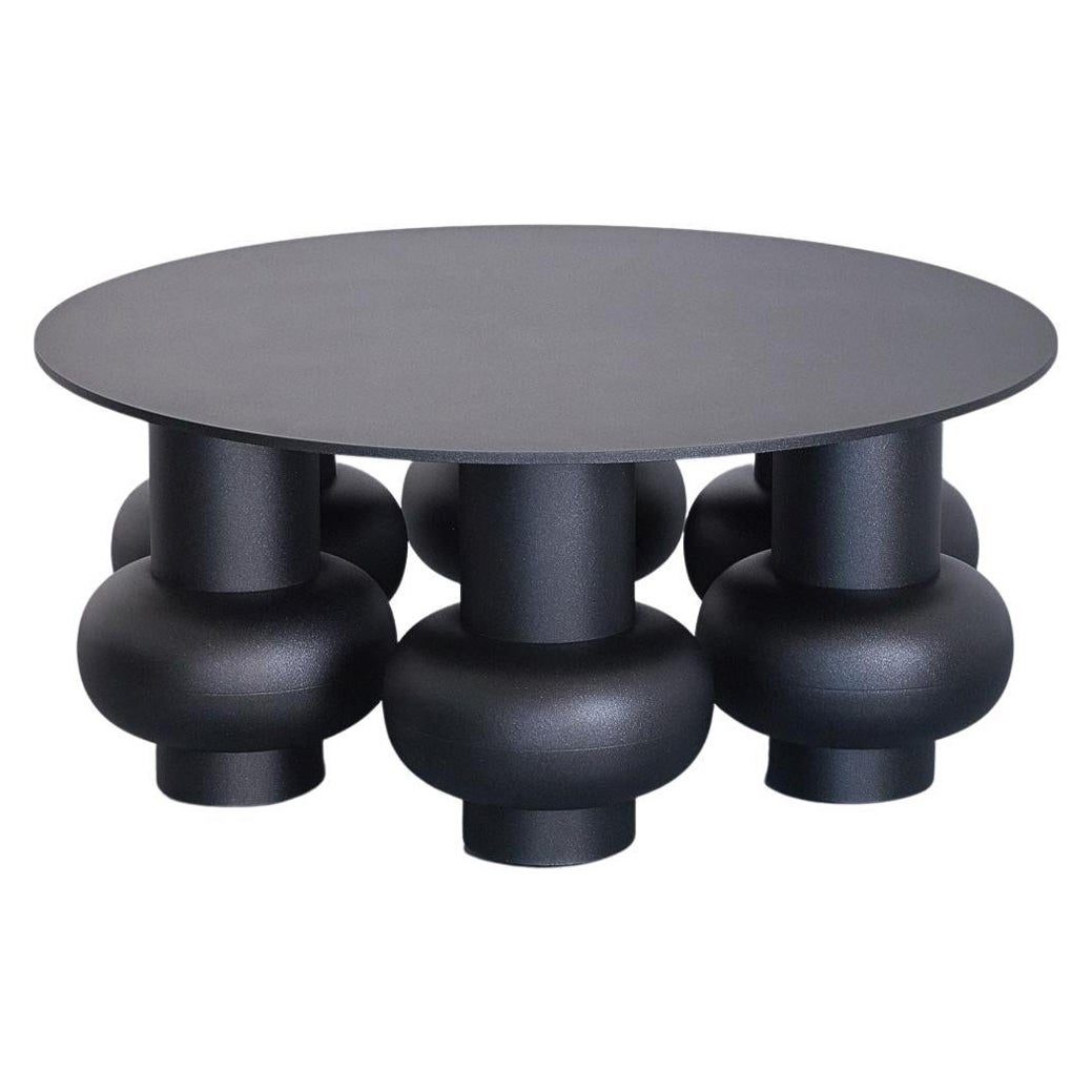 Odyssey table from the Eclecticism collection made out of aluminum alloys For Sale