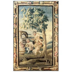 Aubusson Tapestry Bakery Scene - 18th Century - n° 1153
