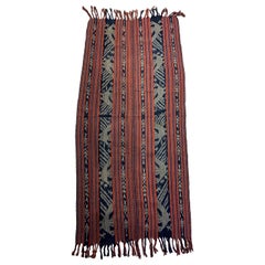 Vintage Ikat Textile from Timor Stunning Tribal Motifs & Colors, Indonesia, c. 1950