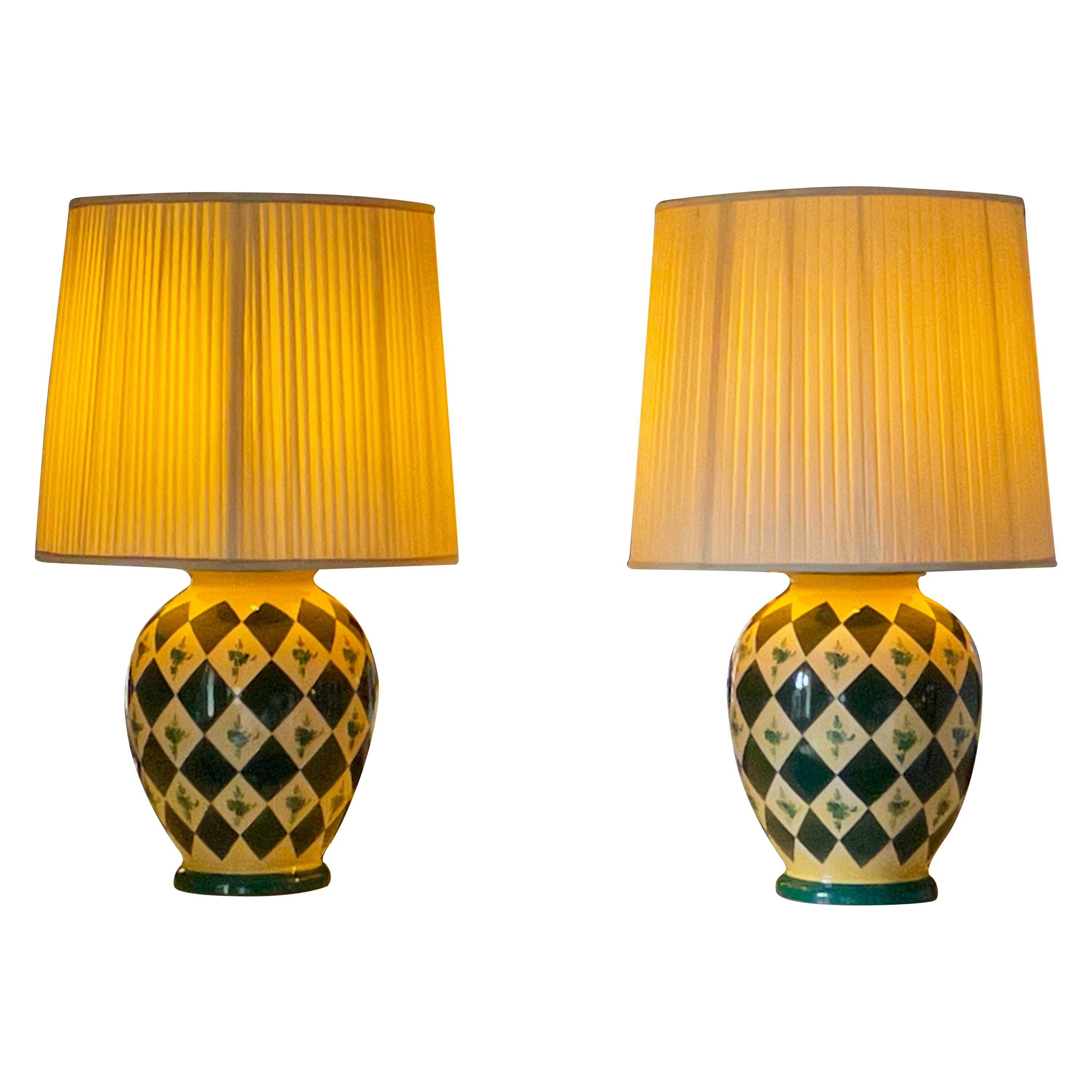 Pair of Large Louis Drimmer Table Lamps For Sale at 1stDibs | louis drimmer  lamp