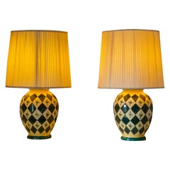 Pair of Large Louis Drimmer Table Lamps
