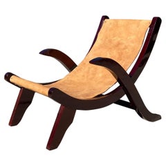 Vintage Mid Century Clara Porset Attributed Lounge Chair