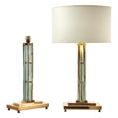 Pair of Vintage Table Lamps in Brass at Cost Price