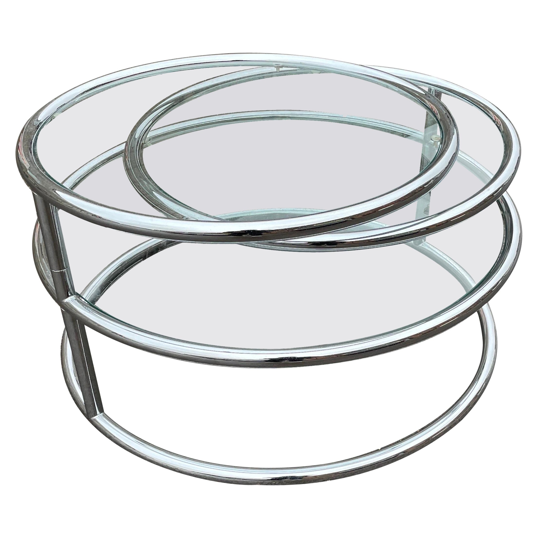 Do round coffee tables take up less space?