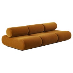 Mustard Klaus Uredat Corbi Trio-Sofa fr COR, 1969