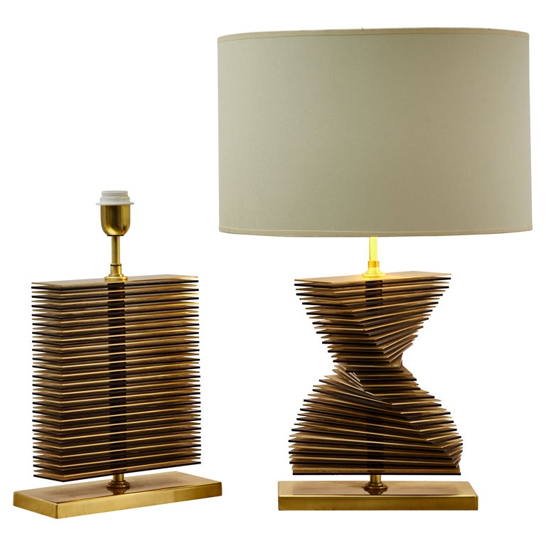 "Slices" Table Lamps at Cost Price For Sale at 1stDibs