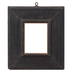 19th Century Small Italian Antique Ebonised Frame