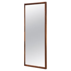 Midcentury Danish Rosewood Wallmount Mirror