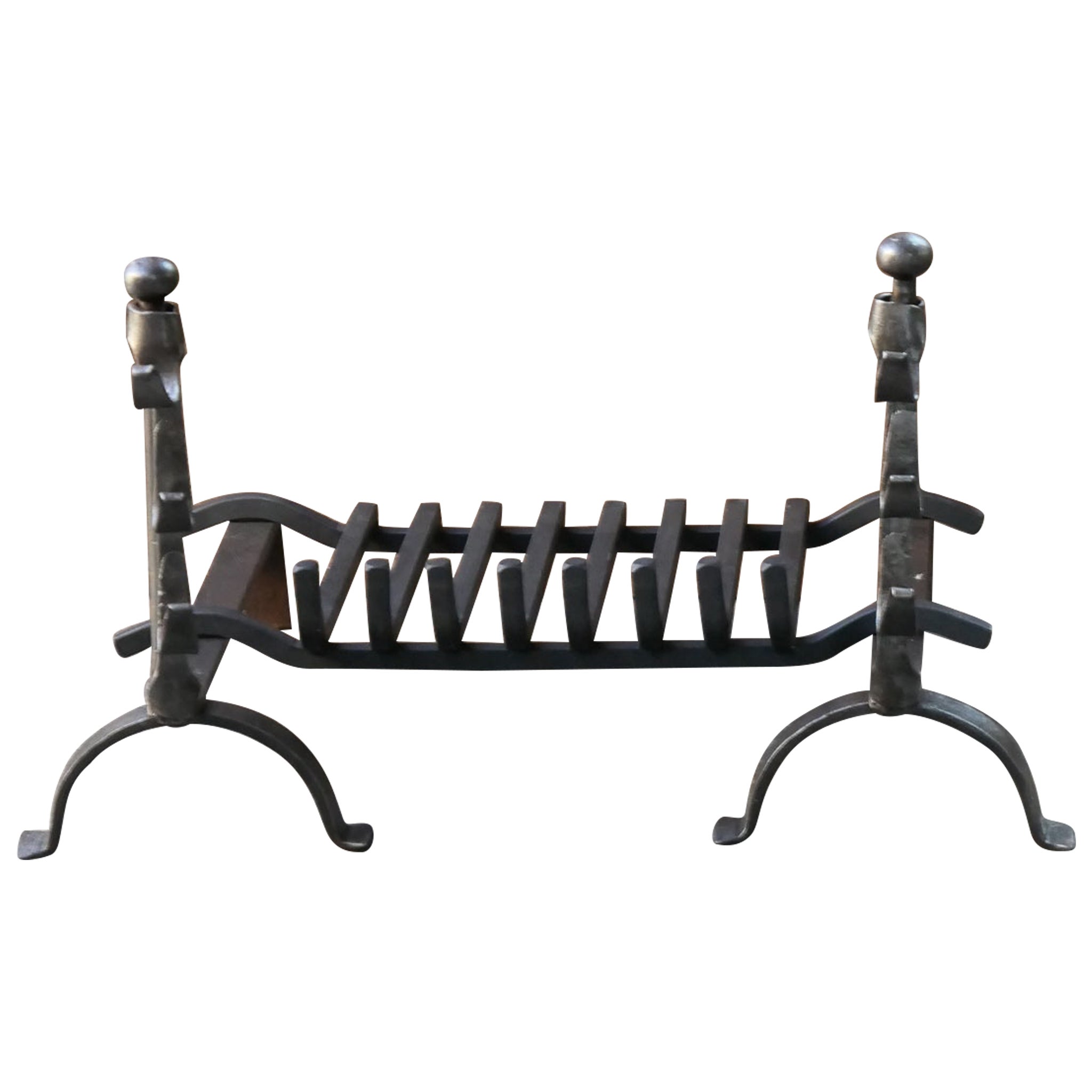 French Gothic Fireplace Grate or Fire Basket, 17th Century For Sale at