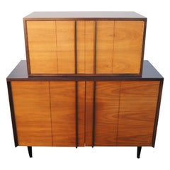 Used Two-Tone Highboy Dresser by John Stuart